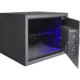 Barska WL80 WardenLight 0.8 Cu. ft Digital Keypad Safe with Interior LED Light, Black, Small, AX13748