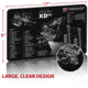 BECK TEK, LLC TEKMAT TEKR17XDE Springfield XDE Handgun Cleaning Mat 11x17x1