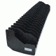BenchMaster Rifle Rest 24 Gun Pistol Weapon Rack, Black &amp; Gray BMWRM124