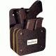 BenchMaster Rifle Rest Weapon Rack Deluxe - Single Gun Pistol Rack with Front Accessory Holder - Handgun Safe Storage Accessories, BMWRDSFVH