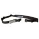 Blue Force Gear Vickers Combat Applications Padded Sling w/Nylon Adjuster, Black, VCAS-200-OA-BK