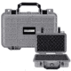 BlackHawk 11.6in Waterproof Hard Single Gun Case with Foam, Gray, Compact, BH00010-GRA