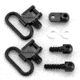 BlackHawk LOK-Down Rifle Sling Swivels - Auto and Single Shot Ruger Carbines, 1in. Blued Swivels 70SW09BK