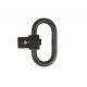 Blue Force Gear Vickers Push Button 1.25 Swivel, Stainless Steel, Black PPB125