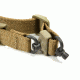 Blue Force Gear Vickers Padded 2-To-1 Sling, Red Swivel Version, Nylon Adjuster And Hardware, Coyote Brown VCAS-2TO1-RED-200-AA-CB
