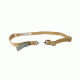 Blue Force Gear Vickers Padded 2-To-1 Sling, Red Swivel Version, Nylon Adjuster And Hardware, Coyote Brown VCAS-2TO1-RED-200-AA-CB