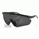 Bobster Delta Ballistics Shooting Glasses, Z87, Black Frame, 3 Lens EDEL301