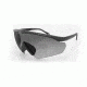 Bobster Delta Large Ballistic Shooting Glass, Z87, Matte Blk, 3 Lens EDELL301