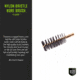Breakthrough Clean Technologies 12 Gauge Nylon Bristle Bore Brush, BT-12GNBB