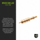 Breakthrough Clean Technologies Brass Cleaning Jag .40 Cal/10mm, BT-40BJ