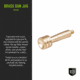 Breakthrough Clean Technologies Brass Cleaning Jag .50 Cal, BT-50BJ