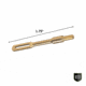 Breakthrough Clean Technologies Brass Patch Holder, .17 Cal, BT-17BPH