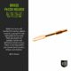 Breakthrough Clean Technologies Brass Patch Holder, .22 Cal, BT-22BPH