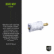 Breakthrough Clean Technologies Cotton Mop 12 Ga, BT-12GBM