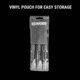 Breakthrough Clean Technologies Double Ended Fiber Reinforced Polymer Picks - 3 Pack with Vinyl Pouch, BT-FRPP-3PK