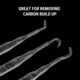 Breakthrough Clean Technologies Double Ended Fiber Reinforced Polymer Picks - 3 Pack with Vinyl Pouch, BT-FRPP-3PK