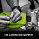 Breakthrough Clean Technologies Green Microfiber Towel - 2 Pack, BT-MFT-2PK