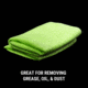 Breakthrough Clean Technologies Green Microfiber Towel - 2 Pack, BT-MFT-2PK