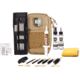 Breakthrough Clean Technologies Nylon Pouch with Molle - Stainless Steel Rod Cleaning Kit, Desert, .22 Caliber/12 Gauge, BT-LOC-U-DST