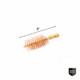 Breakthrough Clean Technologies Phosphorus Bronze Bore Brush, 12 Gauge, BT-12GPBBB