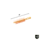 Breakthrough Clean Technologies Phosphorus Bronze Bore Brush, 28 Gauge, BT-28GPBBB