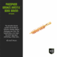 Breakthrough Clean Technologies Phosphorus Bronze Bore Brush, 410 Bore, BT-410BPBBB