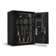 Browning Safes Heavyweight Extra Wide HW41 Gun Safe,60x44x27in,Gloss Black,Black Chrome,HW Scroll,Securam Electronic Lock 1601100172