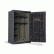 Browning Safes Heavyweight Wide HW34 Gun Safe,60x36x27in,Textured Charcoal,Black Chrome,HW Scroll,S and G Mechanical Lock 1601100179