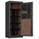 Browning Safes Sporter 20 Closet Hammer Gloss Gray Black Chrome Scroll UL Rated E-Lock, Black Chrome, 20 gun, 1601100320