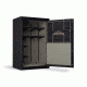 Browning Safes Sporter Wide SP33 Gun Safe,58x36x27in,Gloss Black,Silver Chrome,Scroll,S and G Mechanical Lock 1601100191