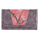 Browning Wallet Baily Large Gunmetal Grey/coral Camo