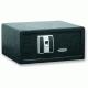 Bulldog Cases &amp; Vaults 14x10x8in Pistol Vault w/ Biometric Fingerprint Lock, Black BD3000