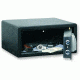 Bulldog Cases &amp; Vaults 14x10x8in Pistol Vault w/ Biometric Fingerprint Lock, Black BD3000