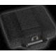 Bulldog Cases &amp; Vaults 12x10in. Pistol Case and Holster, Black w/ Taurus Logo, for Taurus MP BD567T