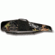 Bulldog Cases &amp; Vaults Pinnacle 44in Rifle Case -RealTree Camo with Brown Trim &amp; Black Leather - 44in BD205-44