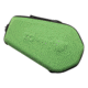 Bulldog Cases &amp; Vaults Zombie Coffin-Shaped Handgun Case Green With Black Trim 14x9 Inch