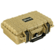 Bushnell 11.6in Waterproof Hard Single Gun Case with Foam, Tan, Compact, BN00010-TAN
