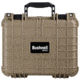 Bushnell Compact 13.37in Waterproof Gear Hard Case w/ Foam, Tan, Standard, BN00001-TAN