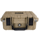 Bushnell Compact 13.37in Waterproof Gear Hard Case w/ Foam, Tan, Standard, BN00001-TAN