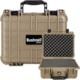Bushnell Compact 13.37in Waterproof Gear Hard Case w/Foam, Tan, BN00001-TAN