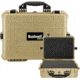 Bushnell Medium 20in Waterproof Gear/Gun Hard Case w/ Foam, Tan, Large, BN00002-TAN