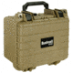 Bushnell Small Deep 10.62in Waterproof Protective Gear Case w/Foam, Tan, BN00023-TAN