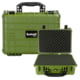Bushnell Standard 16in Waterproof Protective Gear/Gun Case w/Foam, Green, BN00035-GRN
