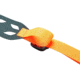 Butler Creek Featherlight Minimalist Sling, Black/Orange, 190042