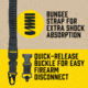 Butler Creek Featherlight Single Point Sling w/Swivels, Black, 190050