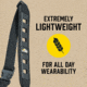 Butler Creek Featherlight Single Point Sling w/Swivels, Black, 190050