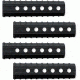 Caa Command Arms Accessories M4 Carbine Set of 4 Vented 6.5in Thermal Rubber Rail Covers