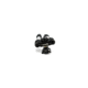 Caldwell Accumax Carbon Fiber Premium Swivel Stud Bipod, 13in-30in, Black, 1095201