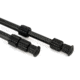 Caldwell Accumax Carbon Fiber Premium Swivel Stud Bipod, 13in-30in, Black, 1095201