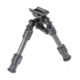 Caldwell Accumax Carbon Fiber Premium Swivel Stud Bipod, 6in-9in, Black, 1092515